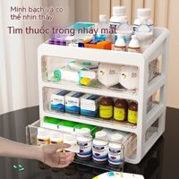 Hộp Đựng Thuốc/Tủ Đựng Thuốc Công Suất Lớn Kiểu Ngăn Kéo Gia Đình/Hộp Thuốc Nhỏ Y Tế Gia Đình/Hộp Đựng G00