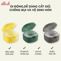 Hộp Đựng Ti Giả/Núm Ti Hình Vuông Bảo Vệ An Toàn, Tiện Lợi Họa Tiết Dễ Thương Cho Bé