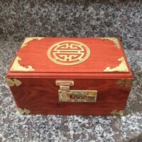 Hộp đựng tiền, hòm tiết kiệm, hộp đựng tiền, trang sức bằng GỖ HƯƠNG CAO CẤP