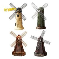 Hộp Đựng Tiền Nhựa Heo Đất Retro Hộp Tiết Kiệm Retro Nồi Cối Xay Gió Thủ Công Hà Lan Nhựa Thủ Công Hộp Tiết Kiệm Nhựa