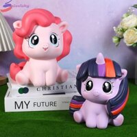 Hộp đựng tiền PIXELSKY Little Pony, Pinkie Pie Lớn Pony Heo Đất, Sáng Tạo Dễ Thương Mô Hình Búp Bê Hoạt Hình Little Pony Hình Bộ Sưu Tập Đồ Chơi