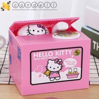 Hộp Đựng Tiền Tiết Kiệm Hình pikachu / Hello kitty / Doremon Phát Nhạc Sáng Tạo