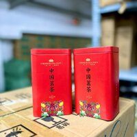 Hộp đựng trà thiếc Đỏ vuông Nhỏ (14x6x8) cao cấp, giá rẻ