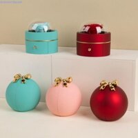 Hộp đựng trang sức nơ RADIANTBEAM, Hộp quà tặng nhẫn đính hôn Hộp nhẫn đeo tay, Di động vĩnh cửu Hoa hồng chống bụi Màn hình nhẫn cưới