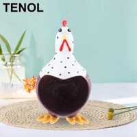 Hộp đựng trứng hình gà, Tượng gà mái bằng nhựa, Hộp đựng trứng trên bàn