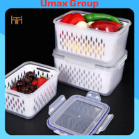 Hộp đựng tủ lạnh có giỏ đựng trái cây chắc chắn cỡ to