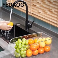 Hộp đựng tủ lạnh FEDAOG, Hộp bảo quản thực phẩm tươi mát tiết kiệm không gian, Tủ lạnh PP cấp thực phẩm Đồ dùng gia dụng
