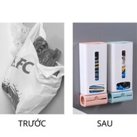 Hôp Đựng Túi nilon  2in1- Được làm từ chất liệu ABS cứng chắc, bền đẹp- Thiết kế nhỏ gọn, thông minh với khả năng lưu tr