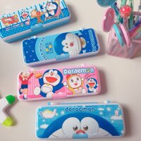 Hộp Đựng Viết Bằng Nhựa Hình Doremon