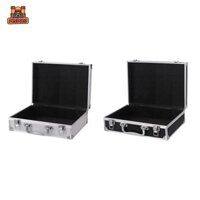 Hộp đựng vỏ cứng Thiết bị an ninh để lưu trữ Mic không dây Khung hợp kim nhôm Hộp đựng thiết bị vali