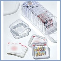 Hộp đựng vòng tay Acrylic trong suốt Bang Hộp trưng bày chống bụi dành cho những người đam mê trang sức