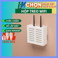 Hộp đựng wifi treo tường không cần khoan thiết kế nhỏ gọn, giá rẻ