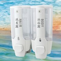 Hộp đựng xà phòng Cửa hàng Hộp đựng xà phòng Hộp đựng nước rửa tay treo tường Đóng gói phụ Sữa tắm khách sạn Dầu gội Chai Lotion Dispenser