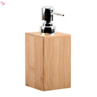 Hộp Đựng Xà Phòng Gỗ Tre Tay Xà Phòng Hộp Đựng Bằng Gỗ Chai Bơm Dầu Gội Tự Nhiên Hộp Đựng Kem Dưỡng Da Có Thể Đổ Lại Cho Phòng Tắm Phòng Ngủ Nhà Bếp Chai Bơm Tre