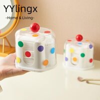 Hộp Đựng YYLINGX Qtip, Hộp Đựng Bông Mỹ Phẩm Cao Cấp Dung Tích Lớn, Hộp Đựng Nhựa Cho Miếng Lót Bông
