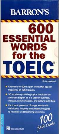 Hộp Flash Cards - 600 Essential Words For The TOEIC