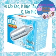 Hộp gas CO2 làm Soda (10 ống)