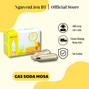 Hộp gas CO2 làm Soda (10 ống)