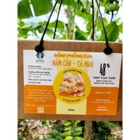 Hộp giấy 500gr - Loại thượng hạng - 48% thịt cua tươi, Bánh phồng Cua Năm Căn - Cà Mau, Bánh phồng Cà Mau, Đồ ăn vặt,
