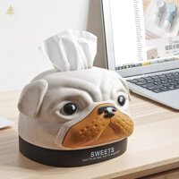 HỘP GIẤY ĂN HÌNH CHÓ BOBBY, HỘP ĐỰNG GIẤY ĂN DỄ THƯƠNG