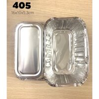 Hộp Giấy Bạc - Hộp Nhôm dùng nướng bánh,thức ăn set 125 cái.