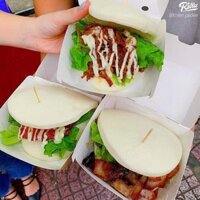 Hộp giấy bánh bao 11x11 cm cao 7cm, 110 cái/đơn