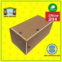 hộp giấy carton 29x15x12 bộ 100 trơn cứng cáp