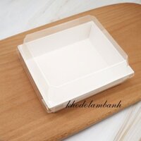 Hộp giấy đựng bánh Mochi chấm kem sữa, hộp 1413 vuông