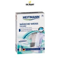 Hộp giấy làm mới quần áo trắng HEITMANN 20 tờ