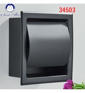 Hộp giấy vệ sinh âm tường CleanMax 34503