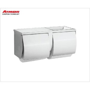 Hộp giấy vệ sinh inox 304 Atmor TD-8325W