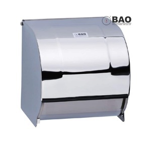 Hộp giấy vệ sinh inox 304 cao cấp BAO HGK02 12 x 12,5 x 13 cm