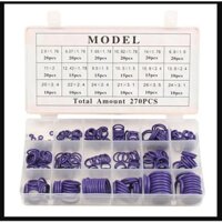 Hộp Gioăng cao su O-ring (siu oring) điều hòa ô tô 225 cái