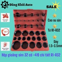 Hộp Gioăng Sim Cao Su 270ct (18size) và 419ct (32size)