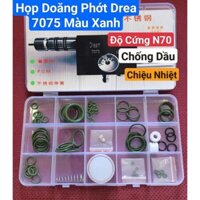 Hộp gioăng sim cao su drem 7075 màu xanh , độ cứng n70 ,chống dầu chiệu nhiệt , phụ kiện máy bơm