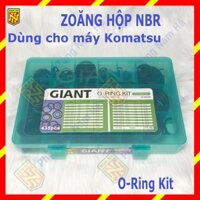 Hộp gioăng sim cao su O Ring Komatsu, 33 cỡ 435 cái (Ø2.8÷49.7) mm