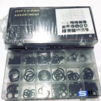 Hộp gioăng sim su thay thế 225 món  vòng đệm cao su chịu dầu chịu nhiệt