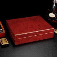 Hộp giữ ẩm cigar dung tích 35 điếu bằng gỗ CGL3687