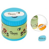 Hộp giữ ấm không BPA 300 ml kèm thìa, dĩa gấp gọn UP9561Y