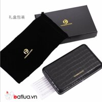 Hộp Giữ Ẩm Xì Gà Hannicook Sáu Điếu Kiểu Dáng Sang Trọng Cầm Tay - Hannicook Cigar Moisturizer Box Of Three Cigarettes Luxurious Style Hand