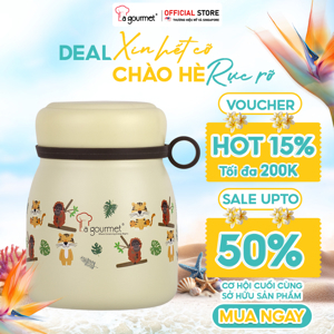 Hộp giữ nhiệt La Gourmet Save The Planet 800ml