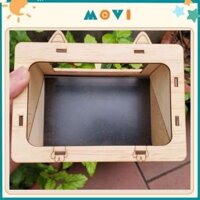 Hộp gỗ 3D hologram, hộp chiếu phim 3d bằng gỗ Movi – Nội thất gia dụng