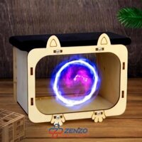 Hộp Gỗ 3D Hologram, Hộp Chiếu Phim 3D Cho Điện Thoại Thông Minh
