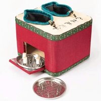 Hộp gỗ xông chân ngải siêu gọn nhẹ, tiện lợi