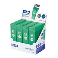 Hộp gồm 12 Ruột Bút Chì – Min Chì Milan 2B 0.9 mm