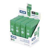 Hộp gồm 12 Ruột Bút Chì – Min Chì Milan B 0.9 mm