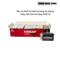 Hộp gồm 12 Viên Pin 9V EVEREADY super heavy duty 1222 Bp1 Siêu Bền Bỉ - Hàng chính hãng