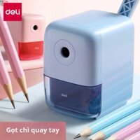 Hộp gọt bút chì Deli quay tay K161 71158 Gọt bút chì quay tay nhỏ gọn Deli tự động
