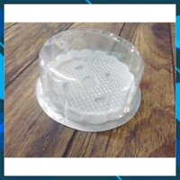 Hộp Hình Hoa 10cm, Hộp Nhựa Đựng Bánh Bông Lan, Bánh Kem, Rau Câu, Xôi...