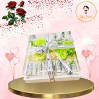 Hộp Hoa Sáp ,Hoa Lụa có Khay Đựng Tiền,Kèm Thiệp, Nắp Meka,Quà  Valentine,8/3,20/10 các dịp lễ (Hỏa Tôc TP HCM )